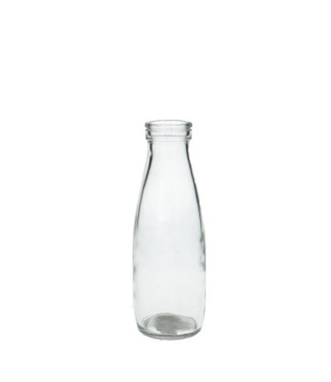 Glas Fles d04.5/7*21cm ( x 12 )