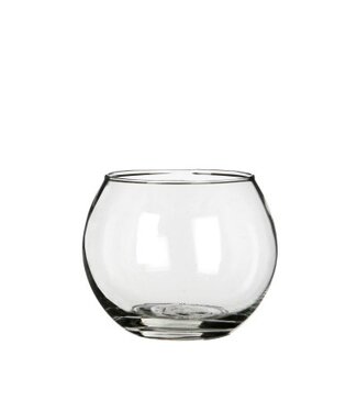 4A Glas Kogelvaas d10/7*8cm ( x 6 )