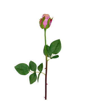 4A Kunstbloemen Rosa 46cm ( x 24 )