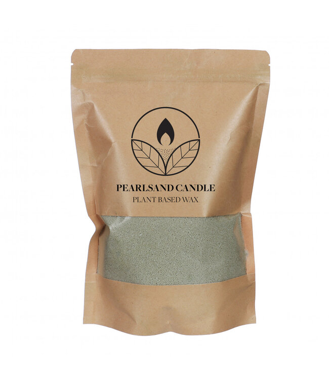 Hellgrünes Perlensand-Kerzenwachs | Gewicht 400gr | Bestellung pro Stück