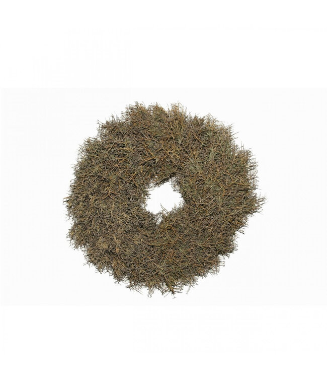 Couronne d'arbustes en fer naturel | Diamètre 45 centimètres | Commande par pièce