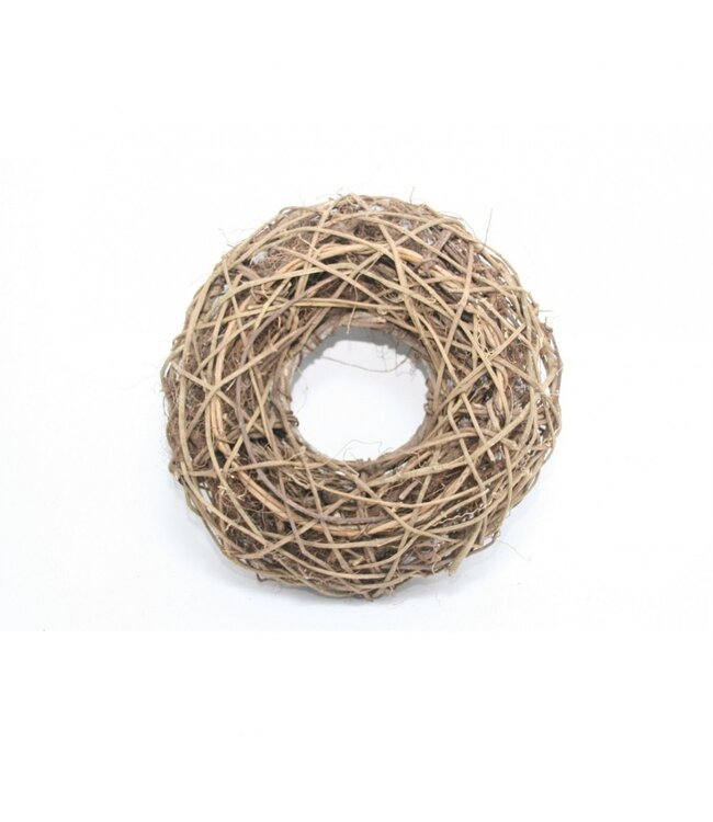 Couronne de racines de vigne brune naturelle | Diamètre 48 centimètres | Commande par pièce