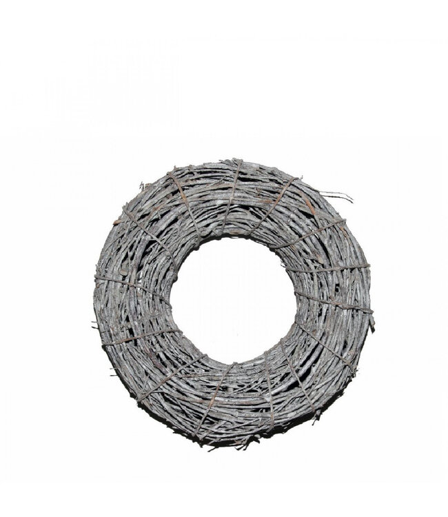 Natural grey Marilia wreath | Diameter 30 centimetres | Ordered by piece