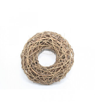 4A Natural brown vine root wreath | Diameter 38 centimetres | Per piece