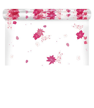 4A Pink spring foil on roll | 80 centimetres wide | Length 120 metres | Per piece