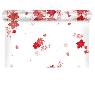 4A Red spring foil on roll | 80 centimetres wide | Length 120 metres | Per piece