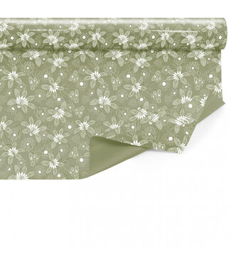 4A Matte green Evana film on roll | 80 centimetres wide | Length 40 metres | Per piece