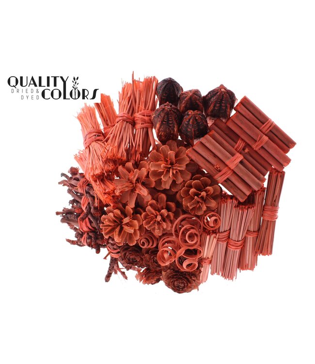 Bouquet Mix 40 stems Coral ( x 1 )