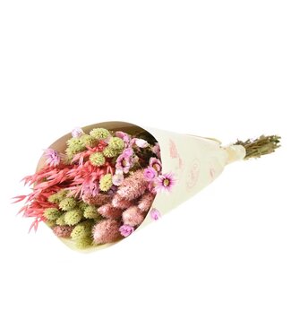LDD Bouquet de fleurs séchées "Smart Coco Mix" | Longueur 45 centimètres | Par 18 bouquets