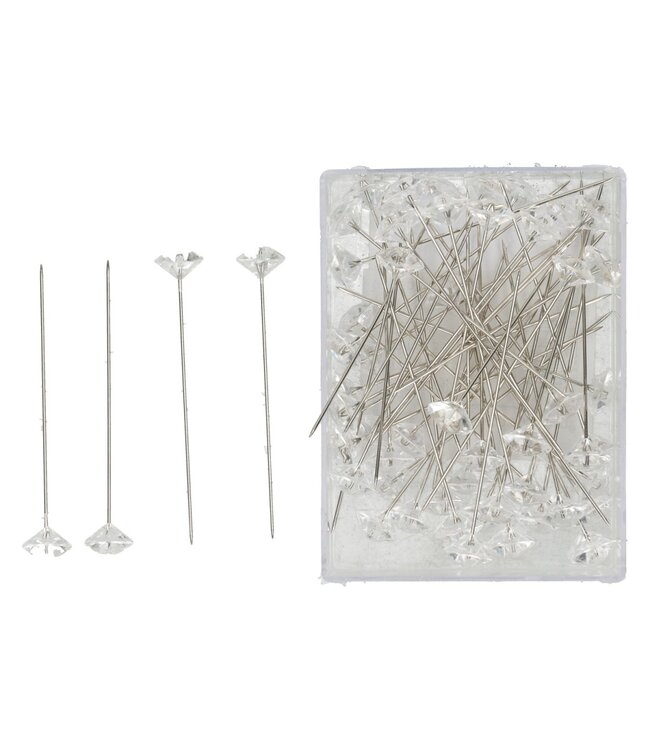 Diamond-shaped pins | Diameter 11 millimetres | Length 60 millimetres | Available to order per 55 pins