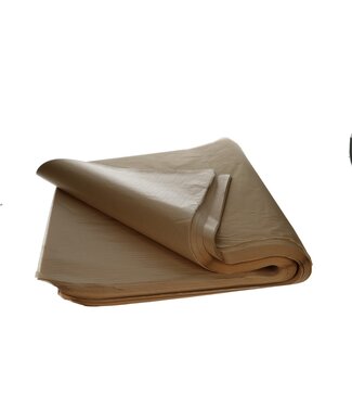 4A Brown tissue paper sheet | Dimensions 50 x 75 centimetres | Weight 17 grams | 480 sheets per pack | Per piece
