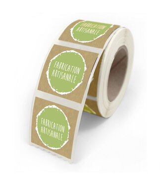 4A Labels Sticker 40*35mm x500 Artisanale ( x 1 )