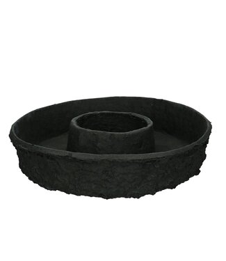 4A Schwarzer Oasis Biolit Steckmoosring | Durchmesser 28 Zentimeter | Pro Stück