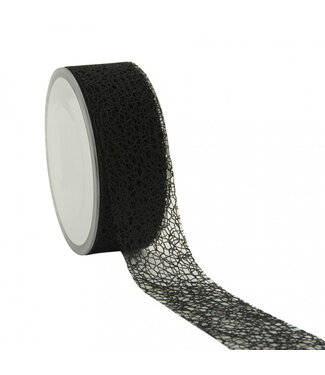 4A Black honeycomb ribbon | 38 millimetres wide | Length 20 metres | Per piece
