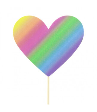 4A Valentijn 50cm Hart love&Pride 6cm ( x 25 )