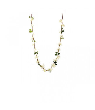 4A White Apple Blossom Artificial Flower Garland | Length 150 centimetres | Per piece
