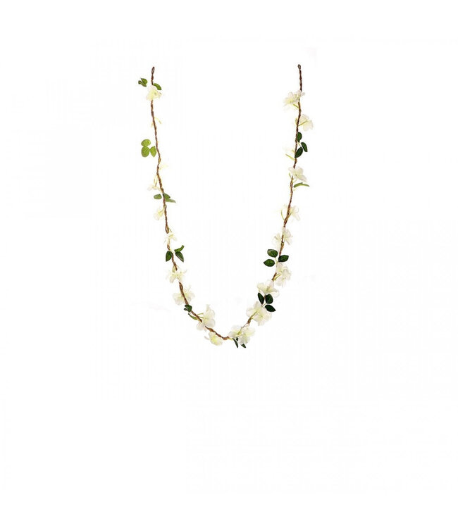 White Apple Blossom Artificial Flower Garland | Length 150 centimetres | Available per piece