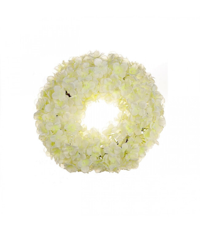 Krans d30cm zijde Hydrangea ( x 1 )
