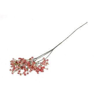 4A Rosa Gypsophila Kunstblumen | Länge 68 Zentimeter | Pro 6 Stück