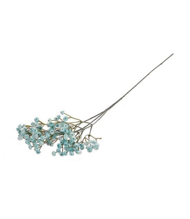 Gypsophilia artificielle bleu clair | Longueur 68 centimètres | À commander par 6 pièces