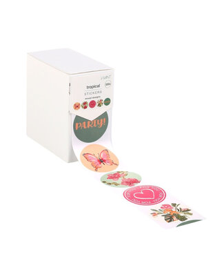 4A Labels Sticker 40mm x500 Tropical ( x 1 )