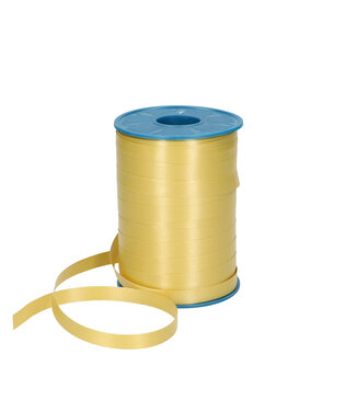 4A Goudkleurig krullint | 10 millimeter breed | Lengte 250 meter | Per stuk