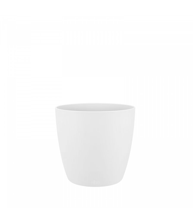 White Plastic Flower Pot Plant Pot Brussels | Diameter 10.5 centimetres | Height 10 centimetres | Available to order in sets of 8