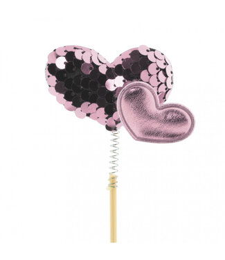 4A Valentijn 10cm Hart Posh 5cm ( x 25 )