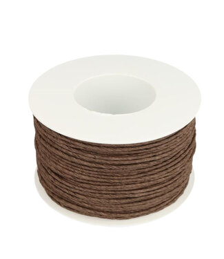 4A Brown paper wire | 2 millimetres wide | Length 100 metres | Per piece