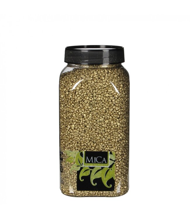 Gold-coloured gravel for decoration | Diameter 2-4 millimetres | Weight 1 kilogram | Available to order individually