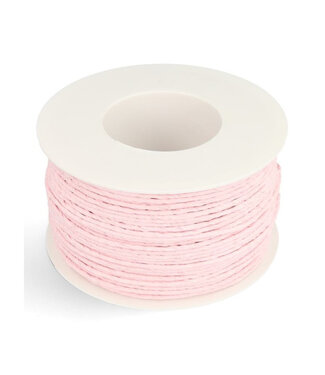 4A Pink paper wire | 2 millimetres wide | Length 100 metres | Per piece