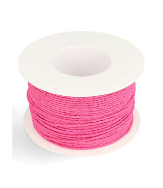 4A Pink paper wire | 2 millimetres wide | Length 100 metres | Per piece