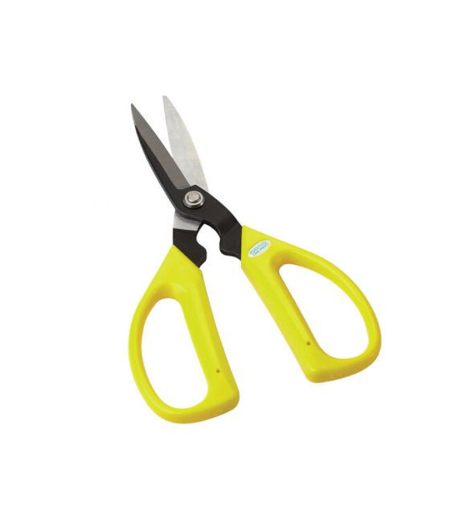 Ciseaux à charbon jaunes | Longueur 18 centimètres | À l'unité