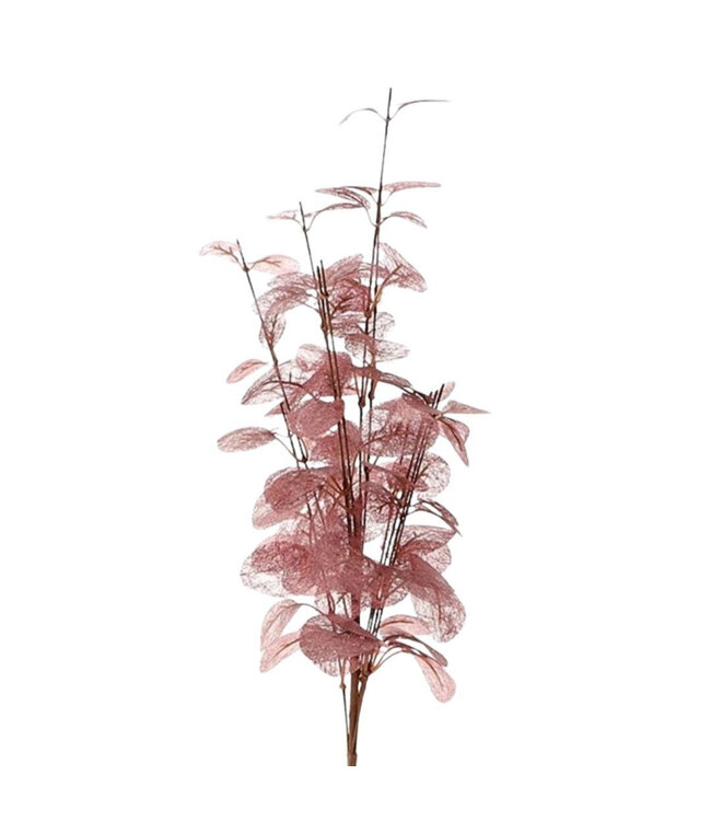 Roter Eukalyptuszweig Kunstblumen | Länge 40 Zentimeter | Pro Stück bestellbar