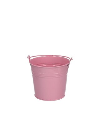 4A Rosa Zinkeimer | Durchmesser 10 Zentimeter | Höhe 9 Zentimeter | Pro 10 Stück