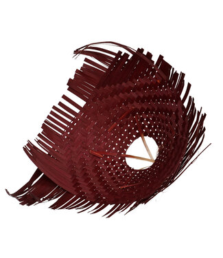 4A Brown Braided Bamboo Bouquet Holder | Diameter 30 centimetres | Per 6 pieces