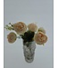 Bouquet of cream-coloured silk peonies "Creamy Peony Love" | Bouquet height ± 45 centimetres | Available per bouquet