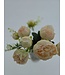 Bouquet of cream-coloured silk peonies "Creamy Peony Love" | Bouquet height ± 45 centimetres | Available per bouquet