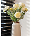 White Ranunculus silk flower "White Ranunculus" | Stem with 3 flowers | Length 50 centimetres | Available per stem