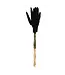 Getrocknete schwarze Babala | Perlhirse Trockenblumen | Länge ± 75 Zentimeter | Pro 10 Stück bestellbar