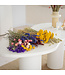 Lambsore boisé séché pourpre | Statice Sinuata fleurs séchées pourpre | Longueur ± 70 centimètres | Peut être commandé par bouquet