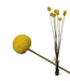 Natural Yellow Dried Craspedia | Craspedia Dried Flowers | Length 50 centimetres | 40 stems per bunch | Available per bunch