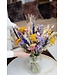 Bouquet of dried flowers Hugo | Dry bouquet in fresh colours | Length 70 cm | Order per bouquet