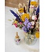 Bouquet of dried flowers Hugo | Dry bouquet in fresh colours | Length 70 cm | Order per bouquet