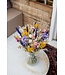 Bouquet of dried flowers Hugo | Dry bouquet in fresh colours | Length 70 cm | Order per bouquet