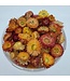Salmon-coloured Helichrysum heads | In a convenient resealable bucket | Available per 100 grams
