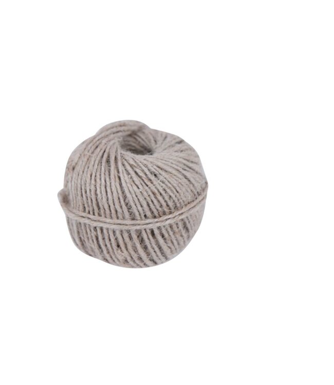 Ball of jute rope | Weight 50 grams | Length 25 metres | Order per ball