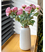 Roze Ranonkel zijden bloem "Pink Ranunculus" | Tak met 3 bloemen | Lengte 50 centimeter | Per tak te bestellen