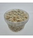Witte Helichrysum koppen | In handige hersluitbare emmer | Per 100 gram te bestellen