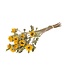 Yellow natural dried French sunflowers | Length 60 - 65 centimetres | Available to order per bunch of 10 pieces